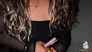 guy picks up curvy latina singer for bed creampie cowgirl ride