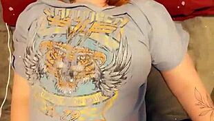 Day four brings pregnant woman's eye-rolling Christmas orgasm ecstasy