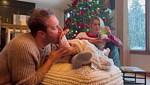 Lick Her Barefoot Toes Goddess Milf Sucking Christmas Feet Obsession!