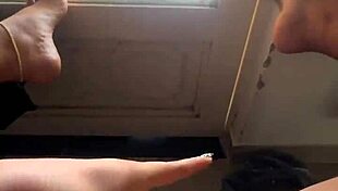 Prowling the platform flashing my juicy Latina ass to horny neighbors