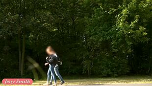 jeny smith flashes naked body art bubble butt in public striptease compilation