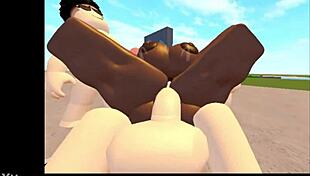 whorblox sluts dive into wild group threesome action