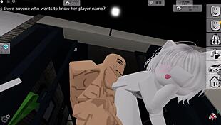 Shy Girl's Secret Balcony Sex in Brookhaven