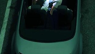 gta 5 hooker sex busted in car - total slut shame?