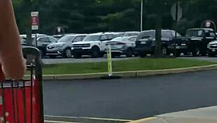 Filthy Fat Granny Ass Bounces in Shop Encounter