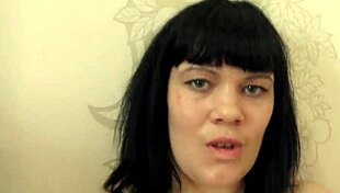 Milf Brunette Fingers Her Hairy Wet Beaver Pussy Through Panties Till Orgasm in Homemade POV