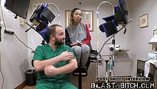 kalani luana bends back as thick cum blasts her skin in raw pov