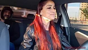 i caught him strokin cock in my rideshare backseat n got wet