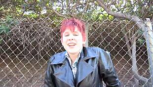 Big tits mommy seduces lesbian lover in fishnets and heels