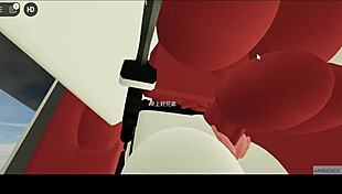 A Roblox Demon Pounds That Whore Pussy Missionary With His Monster Cock Creampie!