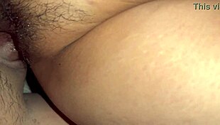 shy wife finally spreads wet pussy wide for hubby's missionary creampie