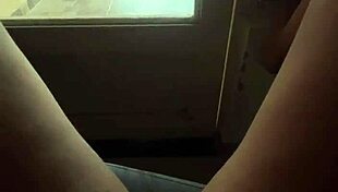 Prowling the platform flashing my juicy Latina ass to horny neighbors