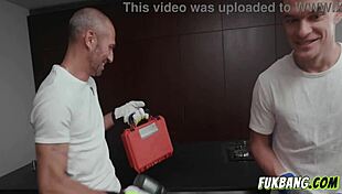 busty chubby babe gets her pussy wrecked by two huge cocks