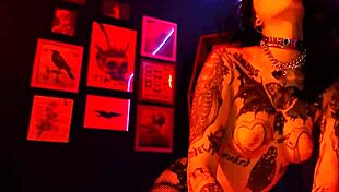 Tattooed Aurora Anarchy's Secret Creampie Surprise Awaits Inside