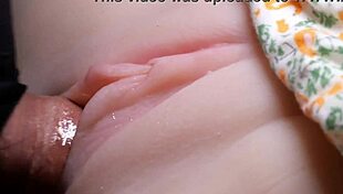 Close-up sex doll double penetration with toys and shaved pussy.