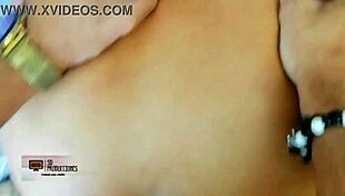 hermanastra bends over lingerie for wild interracial creampie pounding
