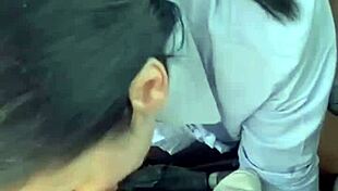 come on gabriella swallow my load quick before anyone spots us out here