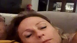 Aline Teases Flavio With Cozy Handjob Before Sleep