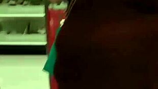 Filthy Fat Granny Ass Bounces in Shop Encounter