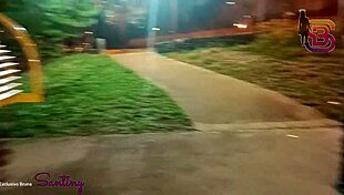 Wanna See This Slut Suck Huge Dick Right in the Public Square?