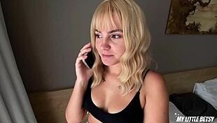 husband's fantasy comes true fucking nanny's wet pussy ends in huge facial