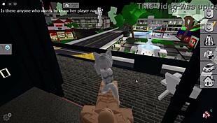 Shy Girl's Secret Balcony Sex in Brookhaven