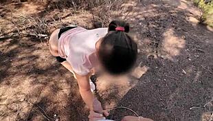 Caught In Woods Bent Over Fucked Hard By Stranger Doggystyle Pov Petite Teen Whore