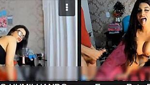 mmm feel my big latina ass in ripped jeans while i tease you