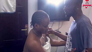 Big Ass Ebony Babe Rides Monster Cock Doggystyle Till Cum Explosion