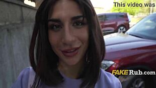 ultra pretty italian street pickup hides wild public pussy flashing and fucking