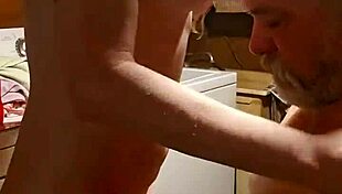 Wife and I undress slowly. Teasing touches build intimate heat.