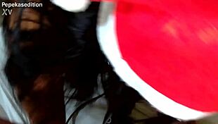 i'm watchin bianca naldy ridin santa's cock like crazy this year damn