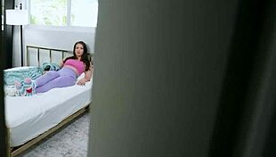 horny stepmom beckons young stepson to bedroom secrets