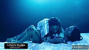 gorgeous sarah deepthroats big black cock rides cowgirl doggystyle missionary spoons