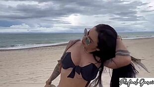 hammered that beach babe's tight pussy hard after meeting her today 🏖️💦