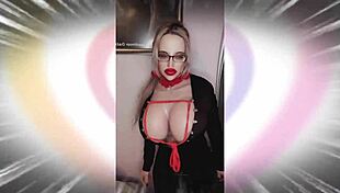 ASMR Sissy Humiliation Ugly Face Jerk Off In This Dress