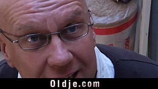 old man can't resist nataly's nasty pussy seduction lick.