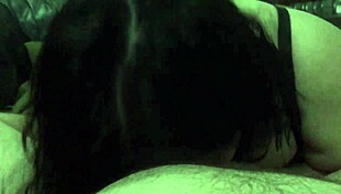 How does my fat slut leanne deepthroat this thick cock so well?