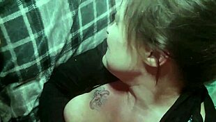 pervy guy corners chubby friend's stepsis punishing her plump ass roughly