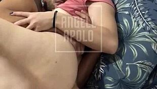 horny latina wife namora masturbates sucks rides hubby's cock till creampie bedroom