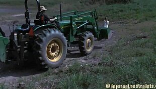 bound babe takes it hard in tight wet pussy sadomasochism fuck 😈🔥