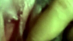 hairy pussy tempts fingers in soft close up solo play