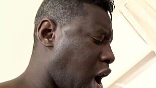 Sisy the gilf masturbates her shaved pussy with big black cock toys