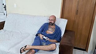 Cuckold calls friend to watch wife and joins sex