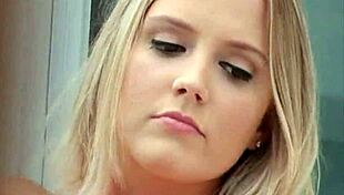 bet you wish this blonde teen gagged on your cock deepthroat style outdoors?