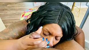 Fireworks Ignite as Sexy Ebony BBW Bounces Big Ass