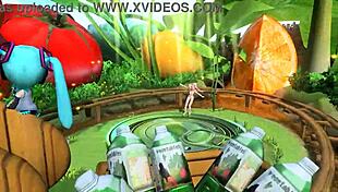 Megurine Luka's Full Nude Bunny Costume Reveals Massive Tits And Ass