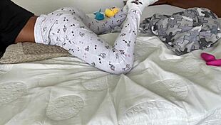 i'm bored so i play with my toys at home teasing myself slowly