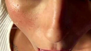 blonde wife sucks and takes it doggy with winking ass in themed hotel