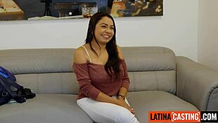 Curvy Big Tits Latina Milf Deepthroated And Slammed Doggystyle At Casting